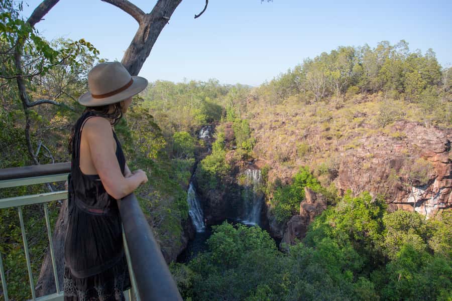 Darwin: Litchfield National Park Waterfalls & Wildlife Tour - Batchelor adds a short outback pause