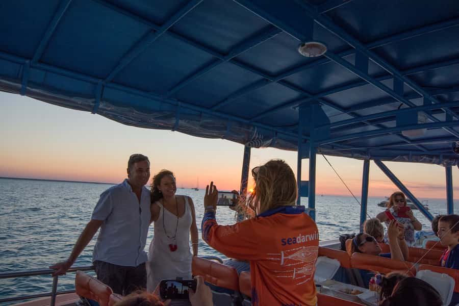 Darwin: Sunset Harbour Cruise with Fish and Chips Dinner - Starting at Stokes Hill Wharf