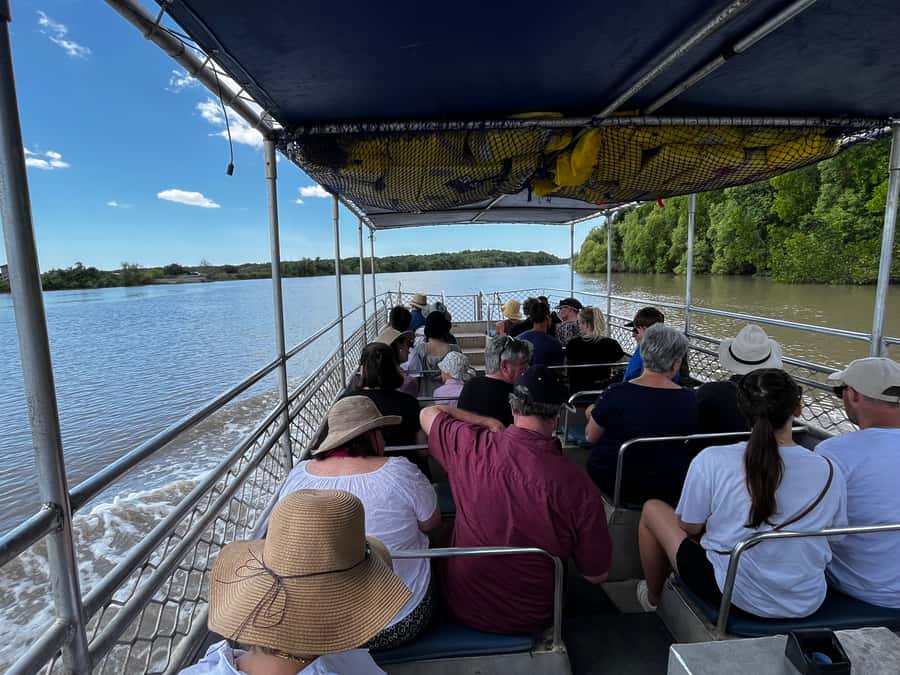 Darwin: The Croc Bus to the Famous Jumping Crocodile Cruise - Humpty Doo and the 13-metre Boxing Crocodile