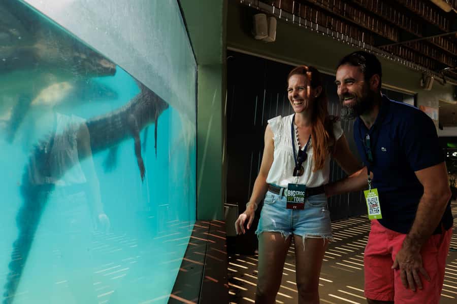Darwin: VIP Crocosaurus Cove Experience - A closer walk through the reptile house