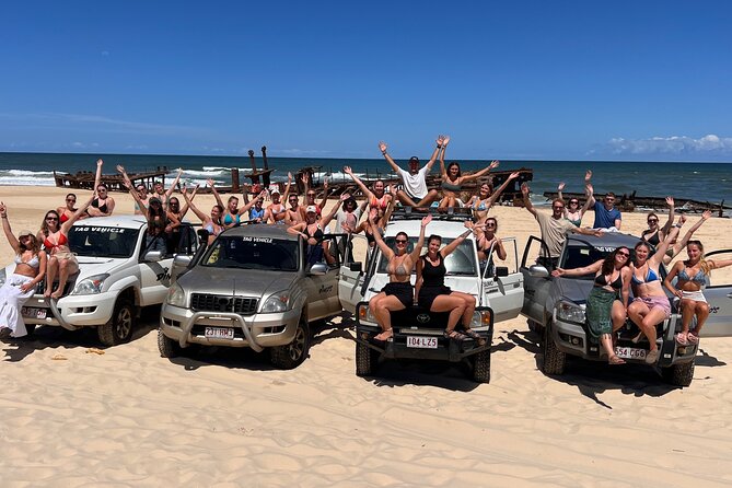 Dingos 3 Day K'Gari (Fraser Island) 4WD Tag-Along Tour - Day one: Rainbow Beach to Lake McKenzie