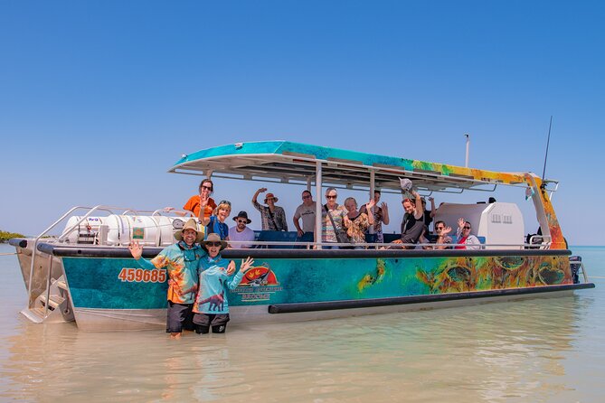 DINOSAUR ADVENTURE CRUISE - With Beachside Tapas and Cocktails - Standing in 120-million-year-old footprints