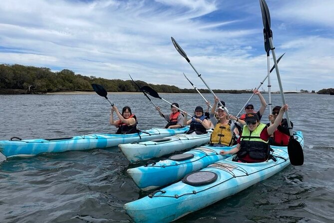 Dolphin Sanctuary Kayak Tour Adelaide - A calm start with basic kayaking instruction
