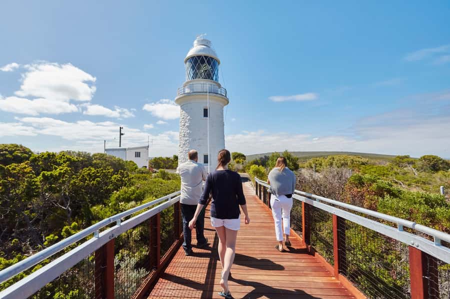Dunsborough: Cape Naturaliste Lighthouse Guided Tour - The new observation platform at the base