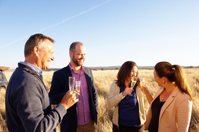 Early Morning Ballooning in Alice Springs - Landing, pack-up, and the sparkling wine tradition