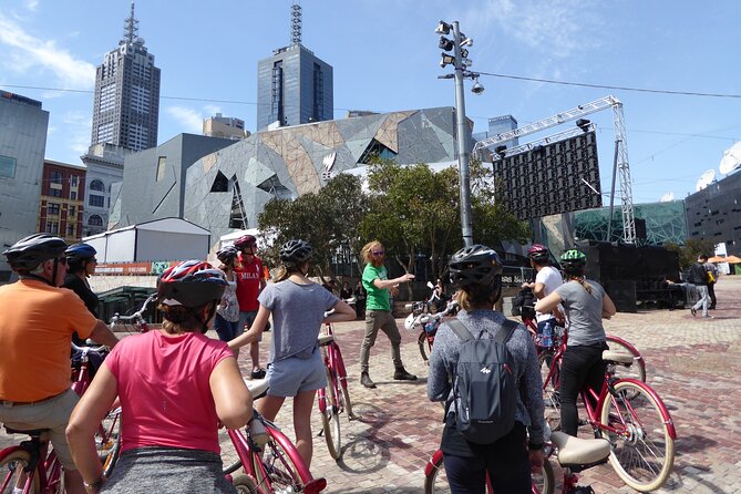 Electric Bike Tour of Melbourne - Starting at Batman Park and getting set up