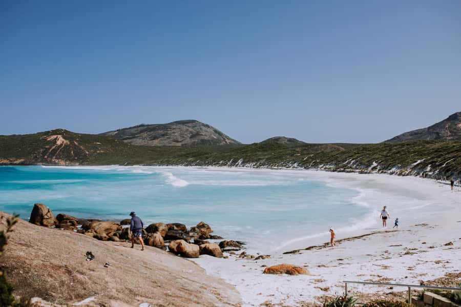 Esperance: Cape Le Grand National Park 4x4 Beach Adventure - Leaving Esperance across Wylie Beach