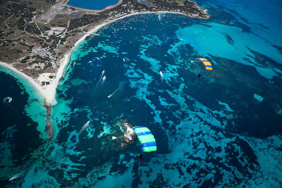 Fremantle: Rottnest Island Skydive and Ferry Package - From Fremantle’s B-Shed to Rottnest Island