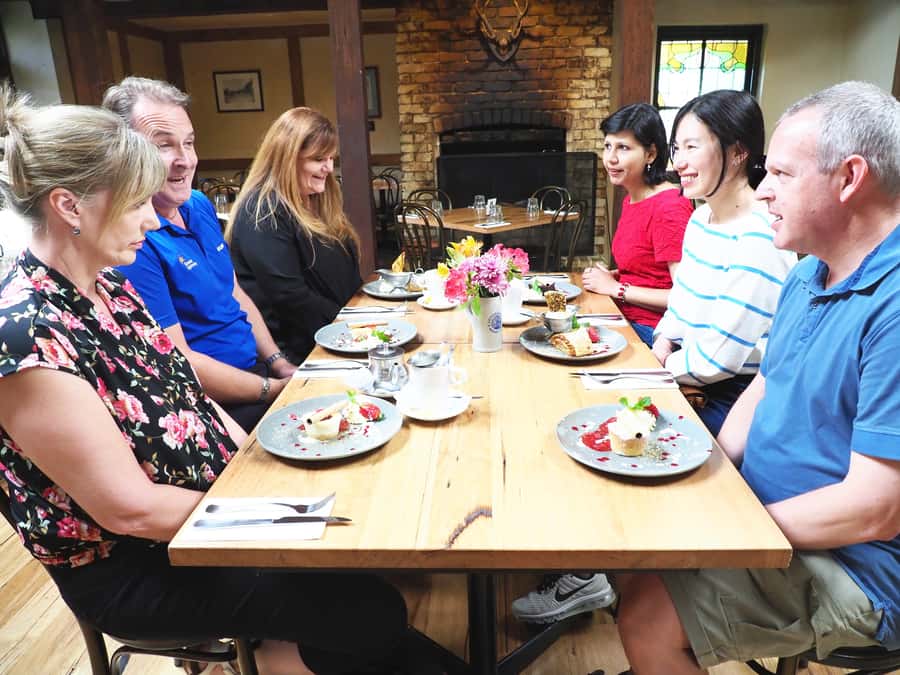 From Adelaide: Adelaide Hills, Hahndorf & Mount Lofty Tour - Crafers, Stirling, Aldgate, and Bridgewater from the coach
