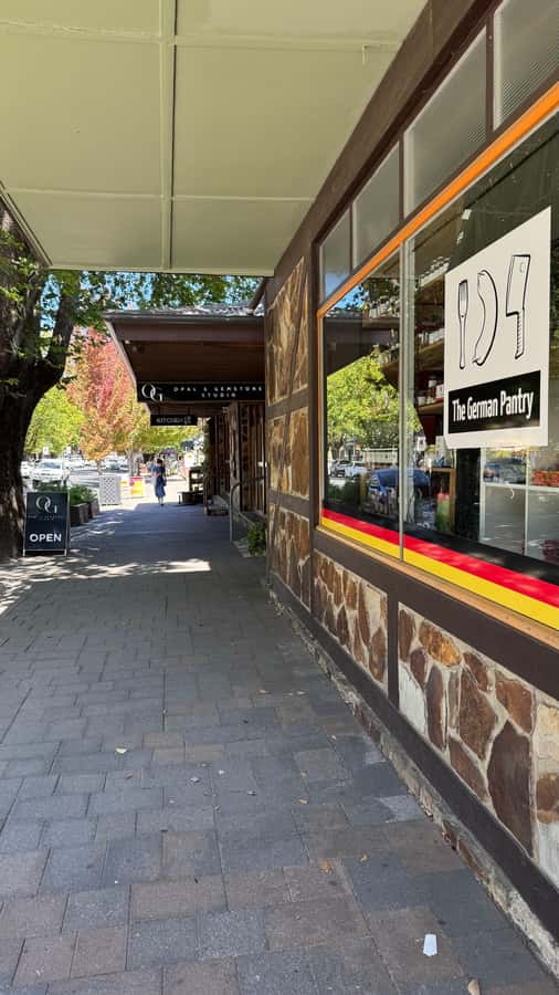 From Adelaide: Hahndorf and Barossa Day Tour with Lunch - Chocolate and vineyard views at the Barossa Valley Chocolate Company