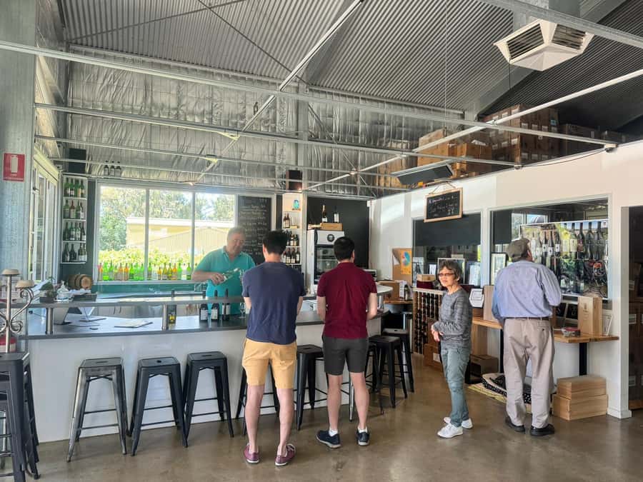 From Adelaide: McLaren Vale Wine Experience - Sew & Sew Wines and the final tasting stretch