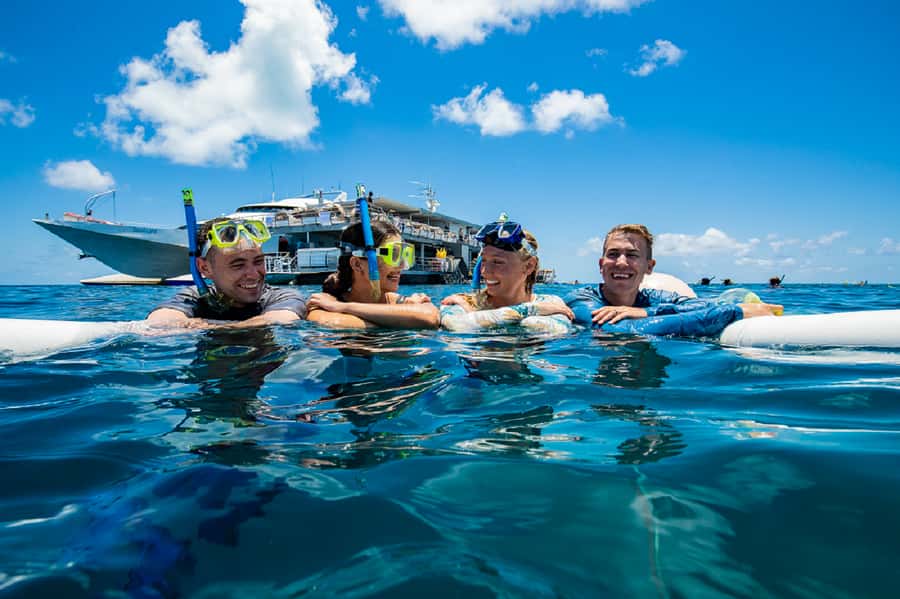 From Airlie Beach: Great Barrier Reef Adventure Cruise - From the Port of Airlie to the open Coral Sea