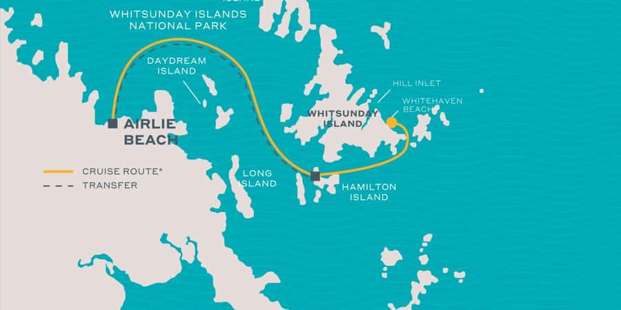 From Airlie: Whitsundays and Whitehaven Half-Day Cruise - Key points at a glance