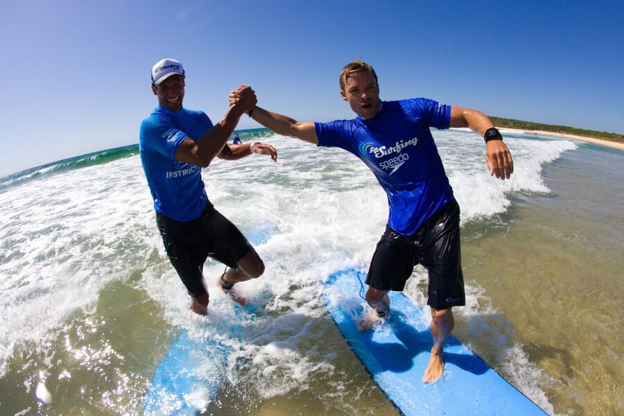 From Byron Bay: Learn to Surf Half-Day Tour - Two hours in the sand and surf