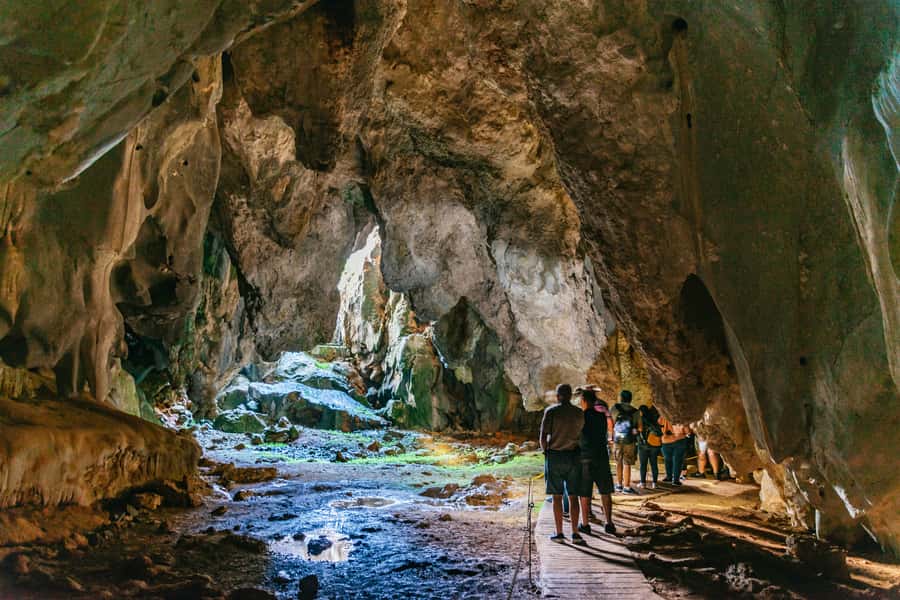 From Cairns: Chillagoe Caves and Outback Full-Day Tour - Skybury Coffee starts the day gently