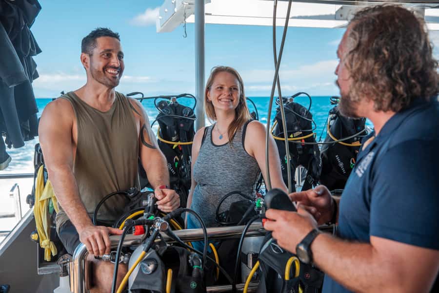 From Cairns: Great Barrier Reef Cruise by Premium Catamaran - Buffet lunch with a practical pause