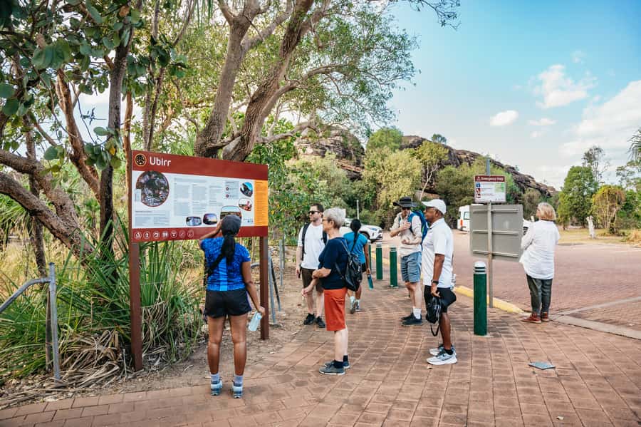 From Darwin: Kakadu Wilderness Escape & Rock Art Day Tour - Bowali Visitor Centre puts Kakadu in context