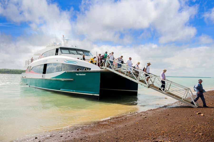 From Darwin: Tiwi Islands Aboriginal Culture Tour with Lunch - Smoking ceremony and totem dances