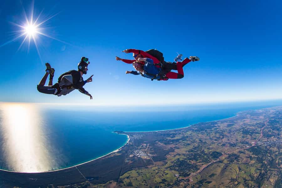 From Gold Coast: Tandem Skydive Experience over Byron Bay - Training before the aircraft ride