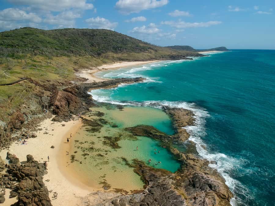 From Hervey Bay: K'gari Getaway Three-day 4WD Coach Tour - Lake McKenzie and the island’s perched lakes