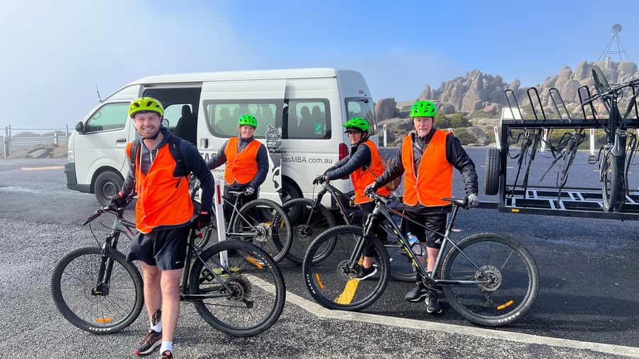 From Hobart: Mt Wellington Summit & Rainforest Bike Tour - The rainforest route, where the tour slows down