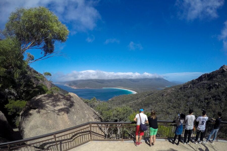 From Launceston: Full-Day Wineglass Bay Explorer Active Tour - Honeymoon Bay and Sleepy Bay