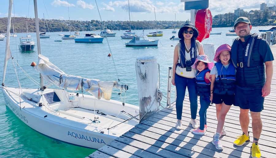 From Manly: Sydney Harbour Hands-On 2.5 Hour Yacht Cruise - The first part of the 150-minute sailing trip