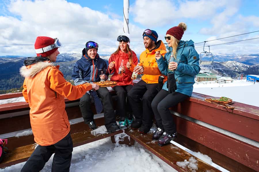 From Melbourne: Day Trip to Mt Buller by Premium Tour Coach - Arriving in Village Square around 10am
