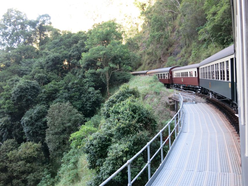 From Port Douglas: Kuranda via Scenic Rail or Skyrail Option - When weather changes the plan