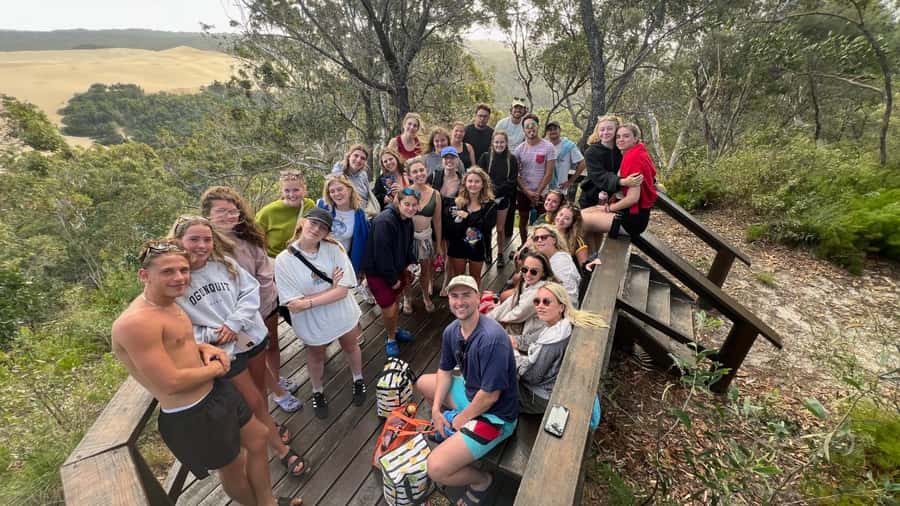 From Rainbow Beach: 2-Day K'gari (Fraser Island) 4WD Tour - Central Station and Wanggoolba Creek
