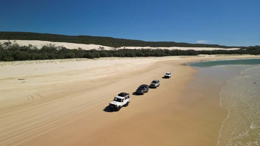From Rainbow Beach: 2-Day K'gari (Fraser Island) 4WD Tour - Boorangoora, Lake McKenzie