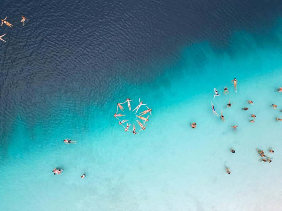 From Rainbow Beach: K'gari (Fraser Island) Full-Day Tour - Lake McKenzie, the tour’s best swimming stop