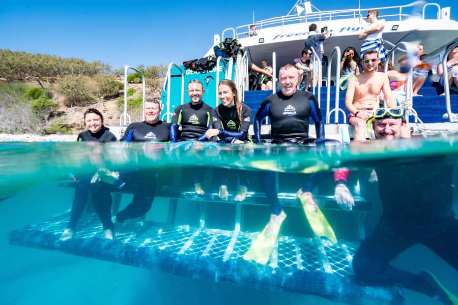 From Rosslyn: Great Keppel Island Adventure Tour with Lunch - An Australian BBQ lunch on the catamaran