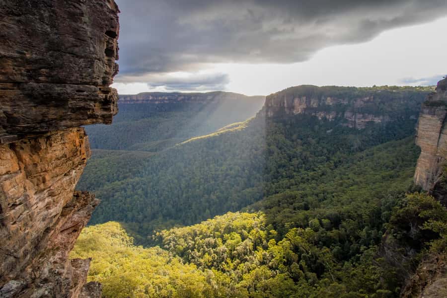From Sydney: Blue Mountains, Sydney Zoo & Walking Tour - Leura provides one useful hour for lunch