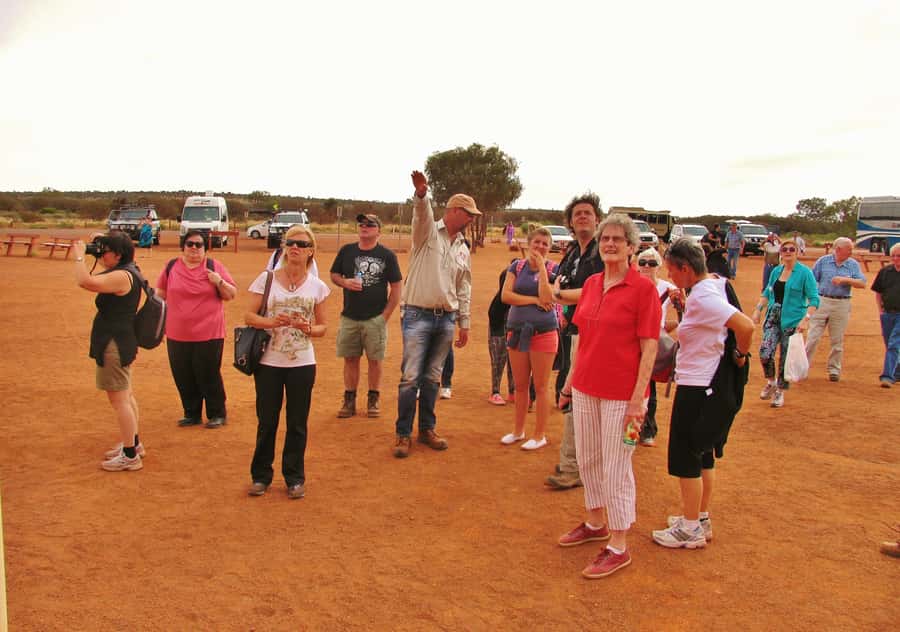 From Yulara: Uluru Tour and Sunset BBQ - The Cultural Centre puts Uluru in context