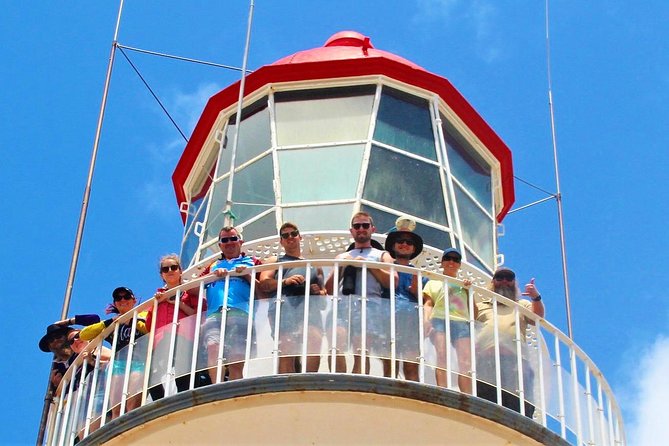 Full-Day 1770 Tour by LARC Amphibious Vehicle Including Sandboarding and Bustard Head Lightstation - Middle Island Lunch and Sandboarding