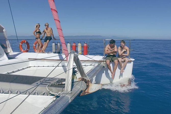 Full-Day Great Barrier Reef Sailing Trip from Cairns - The crossing to the outer reef