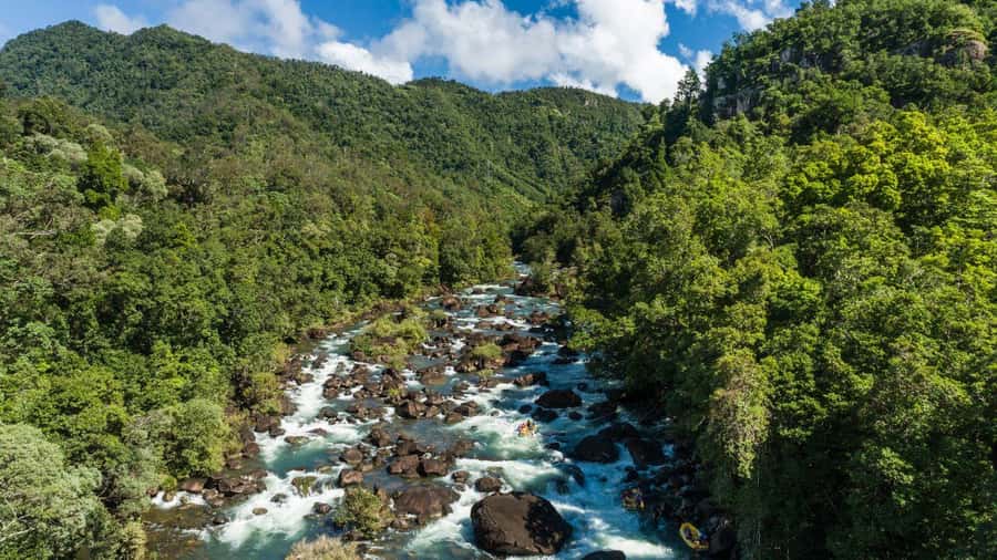 Full Day White Water Rafting From Cairns or Mission Beach - Guides set the tone