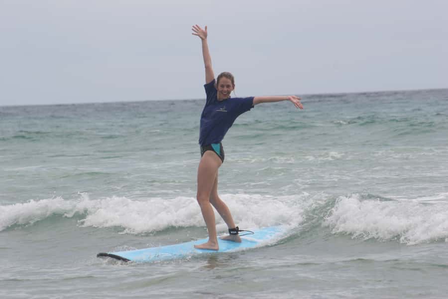 Gold Coast: 2-Hour Private Surf Lesson with Photo Package - The safety briefing before you enter the water