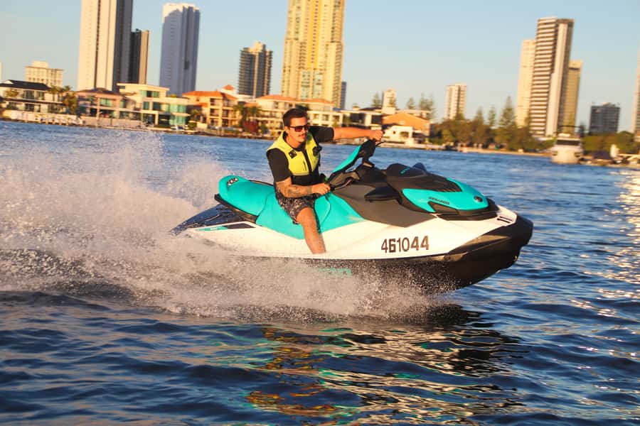 Gold Coast: 30-Minute Jet Ski - No Slow Zones - Free Photos - Starting at Paradise Point