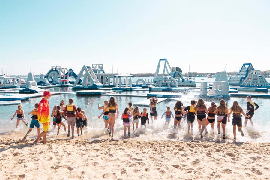 Gold Coast: GC Aqua Park Session in Broadwater Parklands - What the GC Aqua Park experience is really like