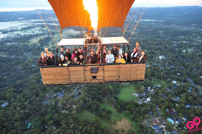 Gold Coast Hot Air Balloon Flight - The optional balloon pack-up adds a hands-on finish