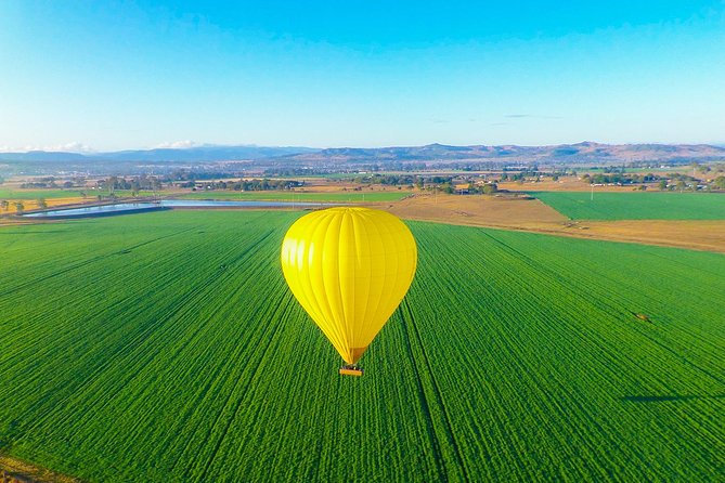 Gold Coast Hot Air Balloon + Winery Breakfast + Return Transfers - Watching the balloon come alive at dawn