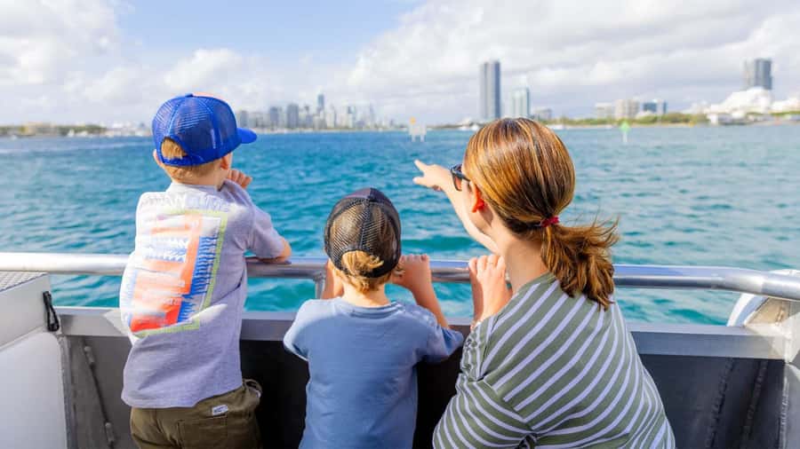 Gold Coast: Sightseeing Hop-on Hop-off Cruise - HOTA for art and rooftop views