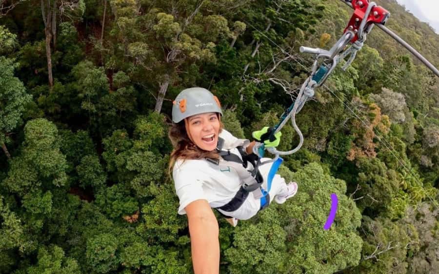 Gold Coast: Tamborine Mountain Canyon Flyer Zipline Tour - Eight lines above ancient rainforest