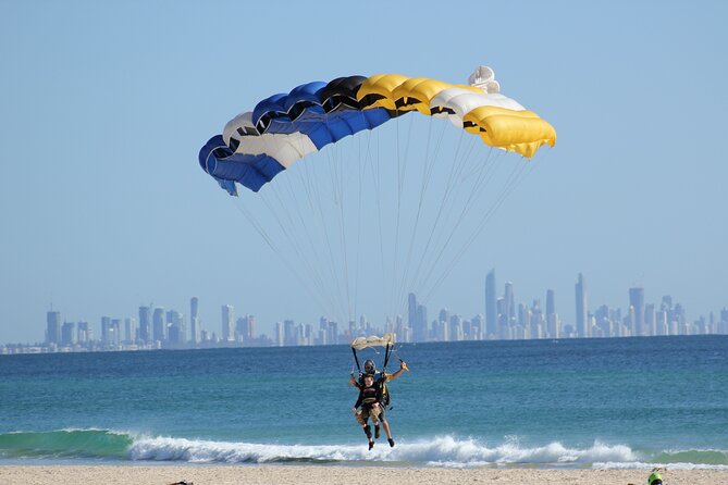 Gold Coast Tandem Skydive - The 45-second freefall