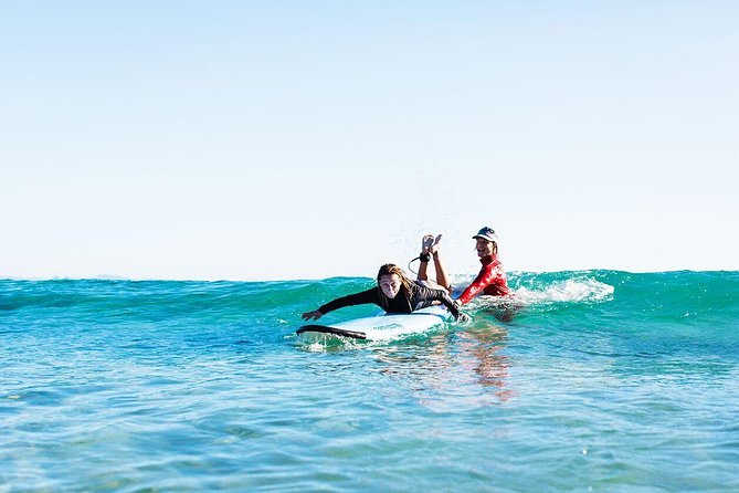 Half Day Surf Lesson - Why a moving beach plan helps beginners