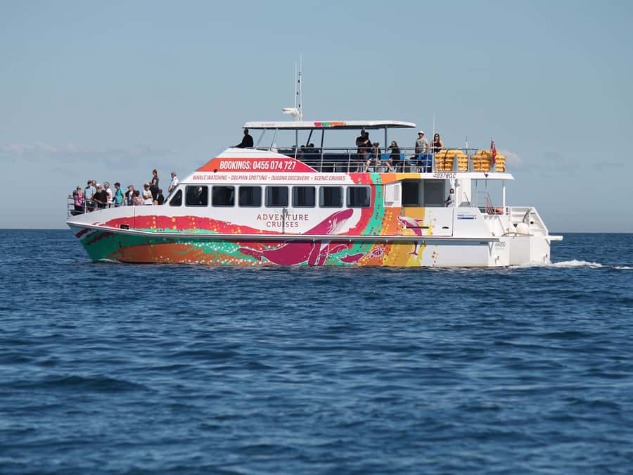 Hervey Bay: Sunset Cruise to Great Sandy Marine Park - A calm start from Hervey Bay
