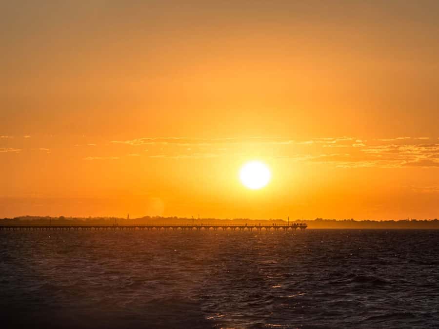 Hervey Bay: Sunset Cruise to Great Sandy Marine Park - The changing route through the marine park