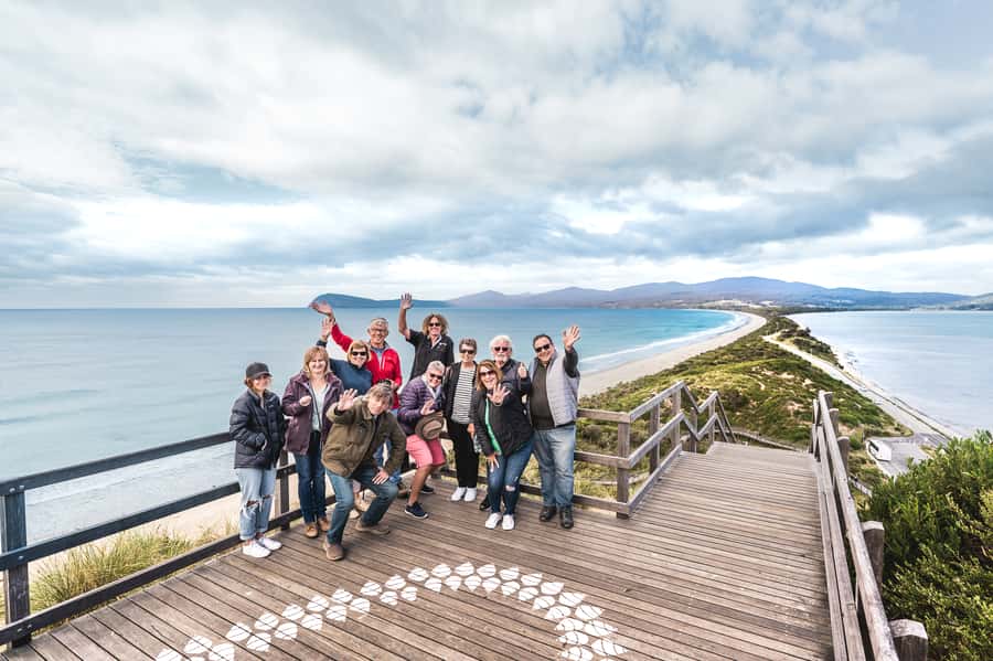 Hobart: Bruny Island Food, Sightseeing & Lighthouse Day Tour - The Neck Lookout and 279 stairs